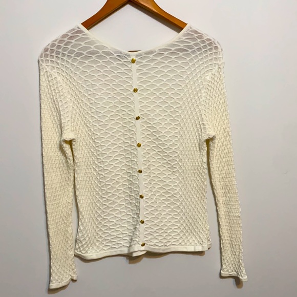 Cream NIC+ZOE Top - Picture 2 of 4